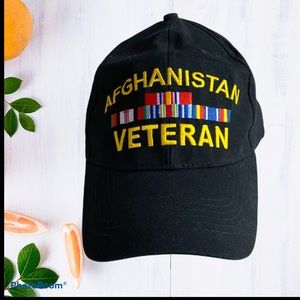 Iraq War Veteran Hat Eagle Crest W 